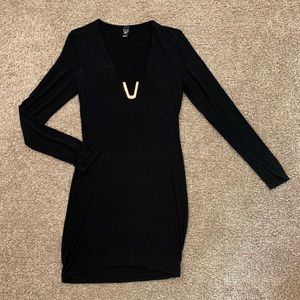 Comfortable Black, Elegant Dress